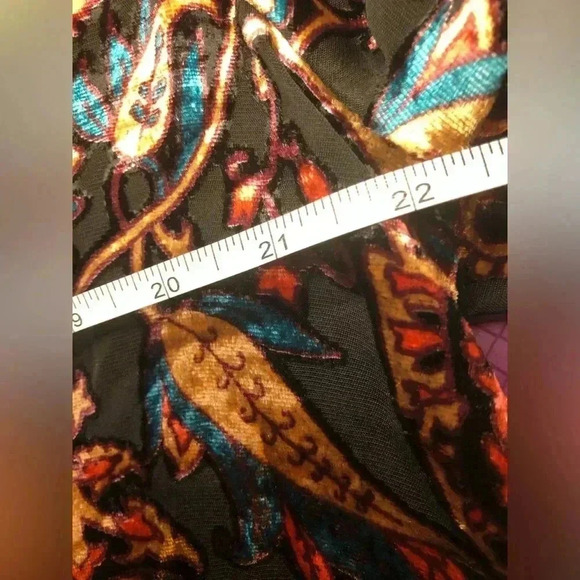 🔥Burnout Velvet Mini Dress🔥 size 6 NWOT - Picture 13 of 14